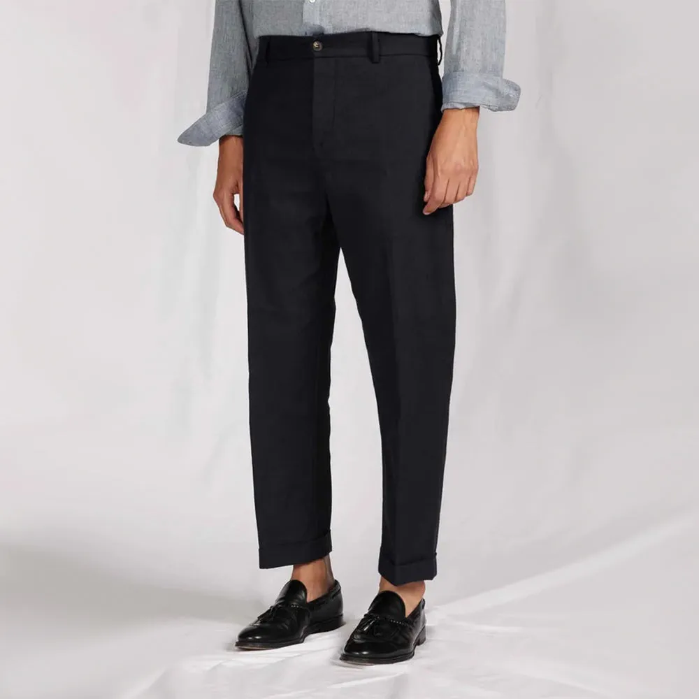 Alvise Trousers (Hemp Navy)