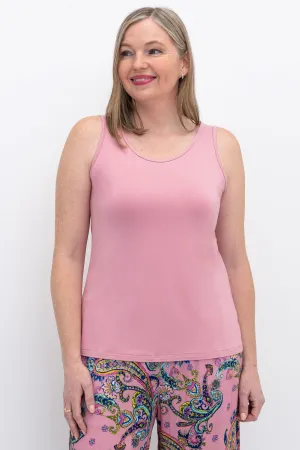 Avalon Tank, Dusty Rose, Bamboo