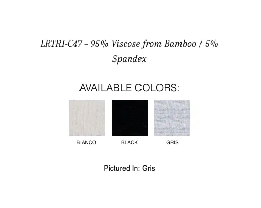 Bamboo Ruched Ls Vee