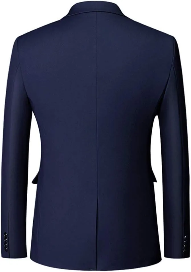 Blazer for Men Slim Fit Suit Jacket Sport Coats Formal Dress Jacket 2 Button