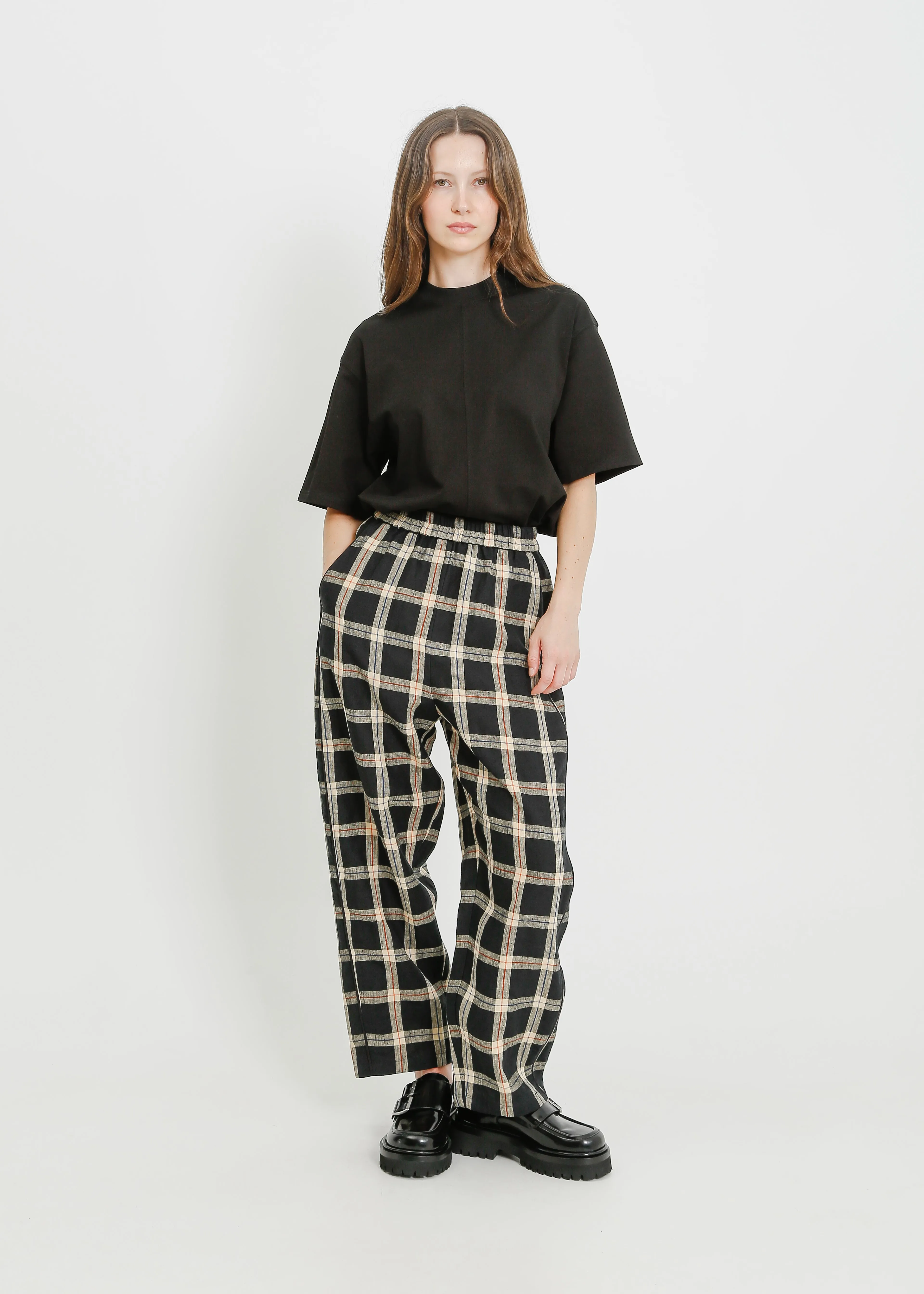 COOPER PANT / BLACK-MULTI