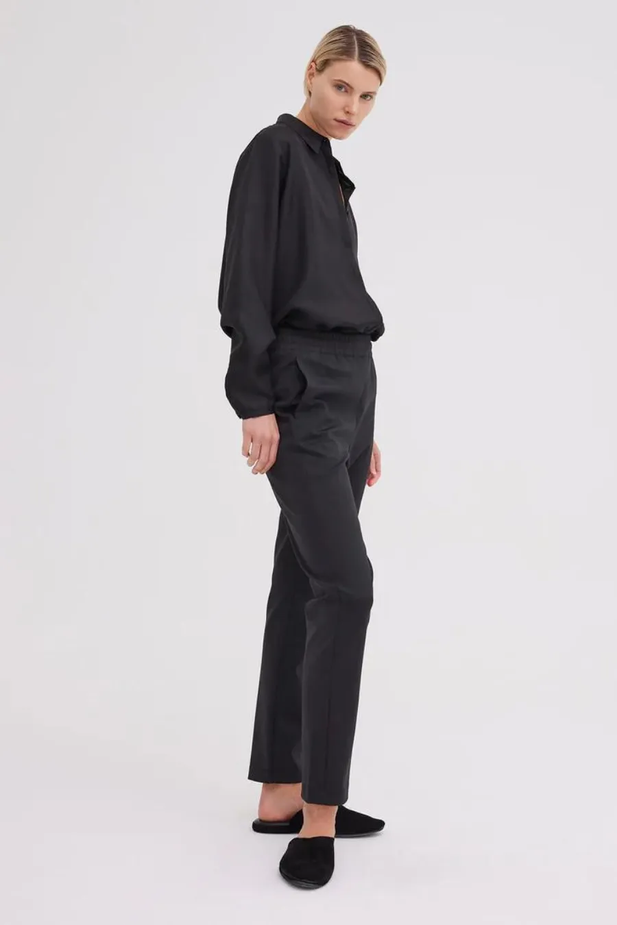 Cub Cotton Pant Black