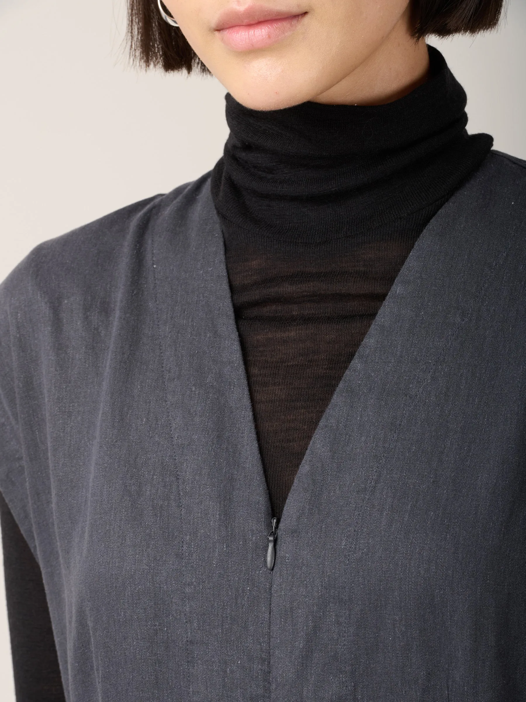 Hemp Tencel Twill Okino Jumpsuit