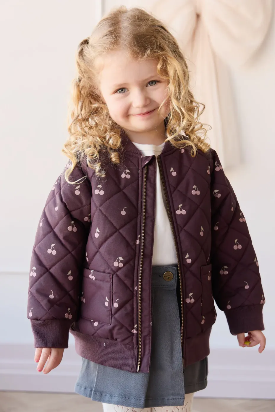 Jamie Kay Cammy Jacket -Cherry Love Lava