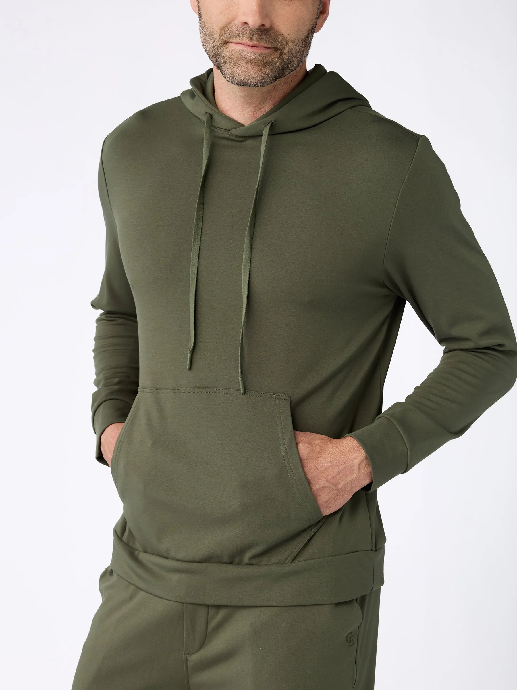 Men's Brushed Bamboo Hoodie