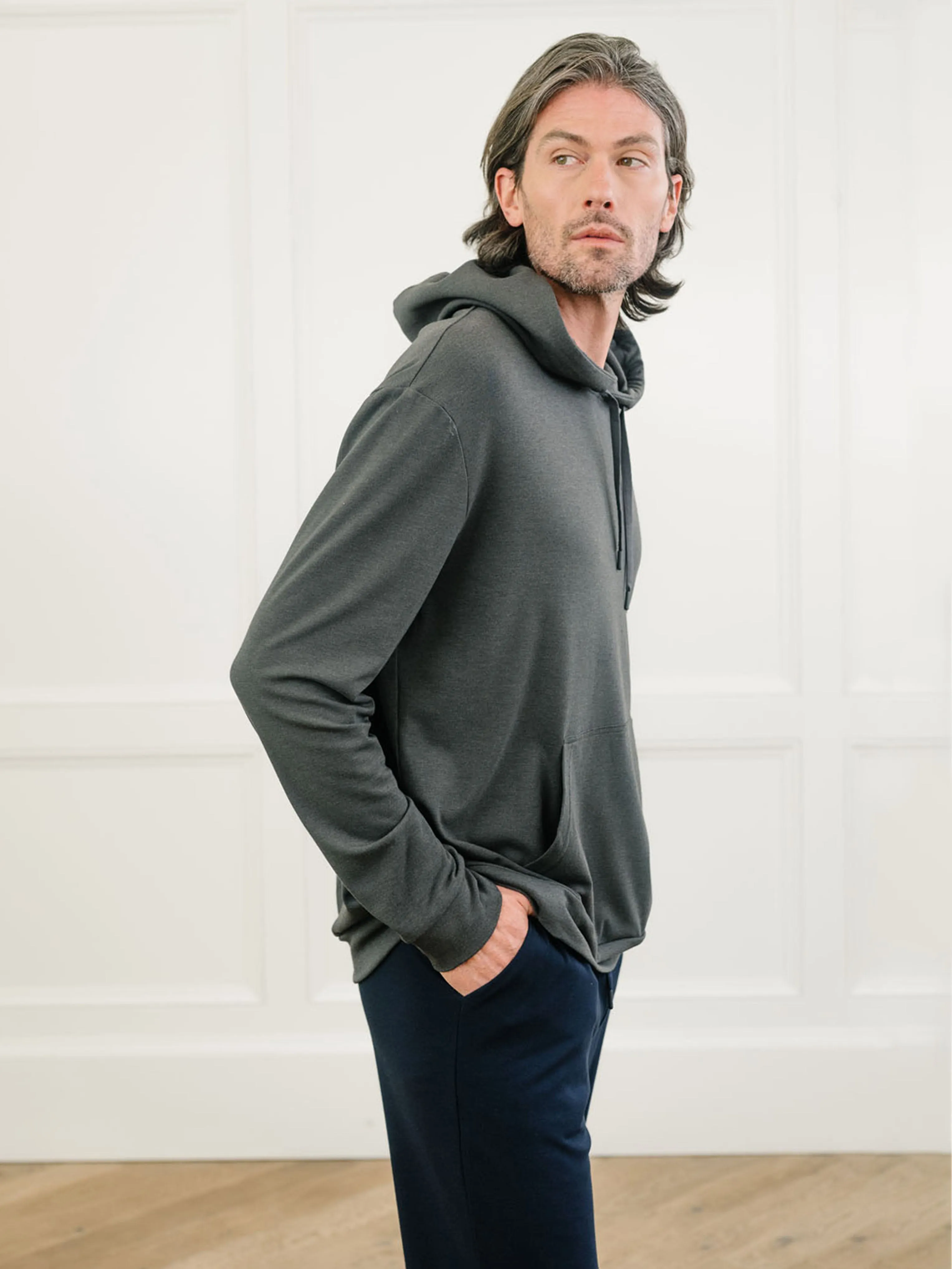 Men's Brushed Bamboo Hoodie