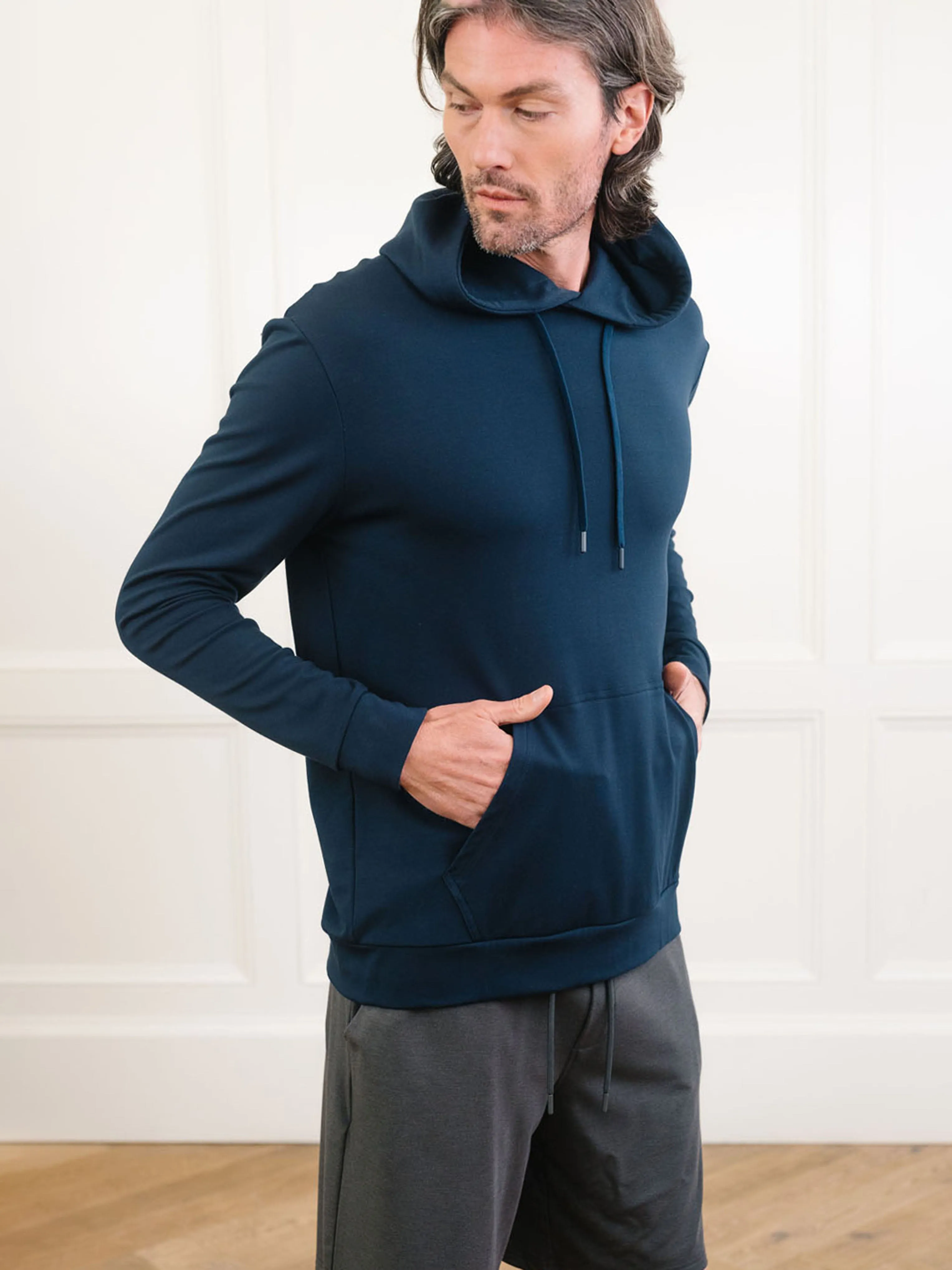 Men's Brushed Bamboo Hoodie