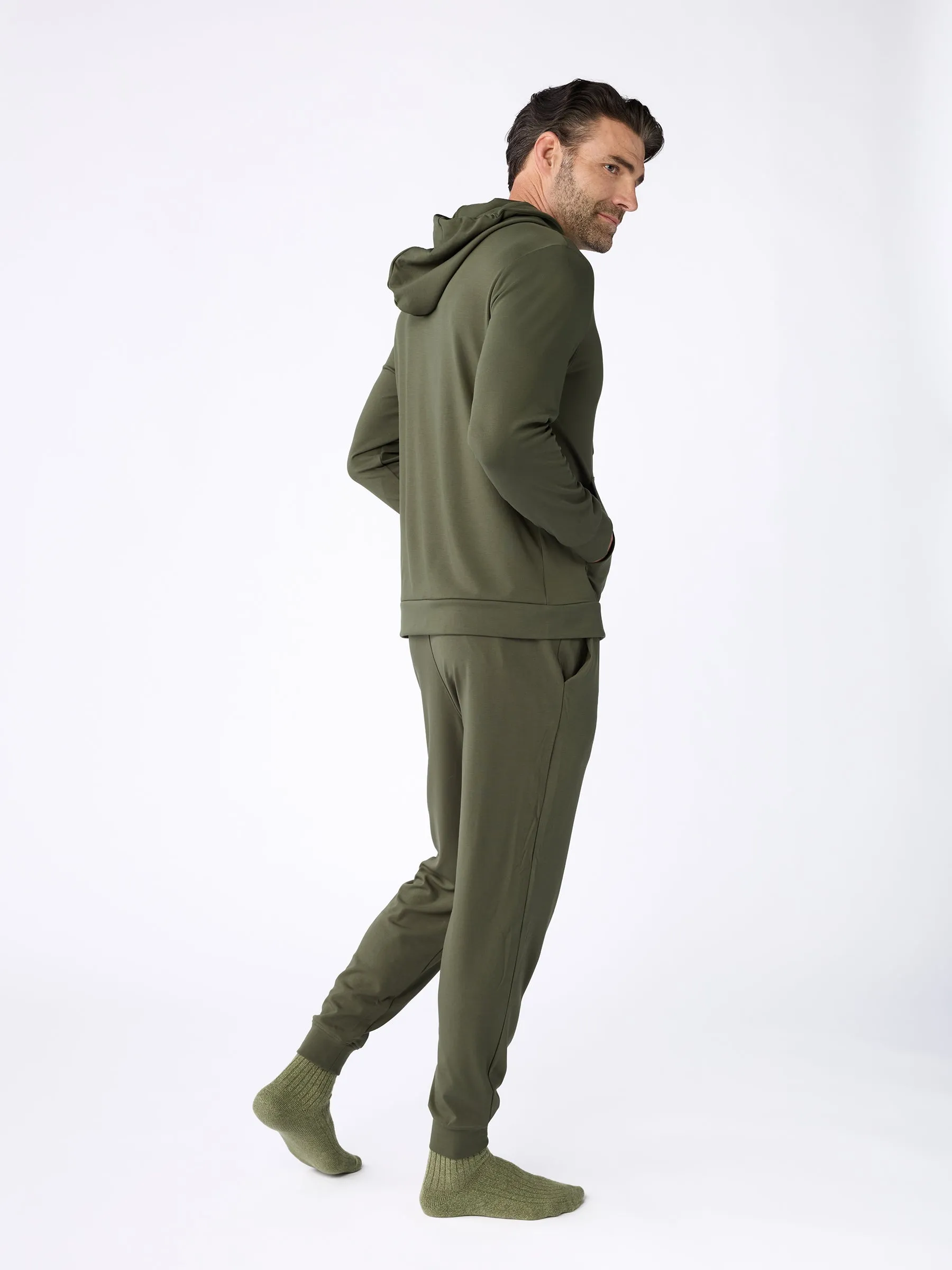 Men's Brushed Bamboo Hoodie
