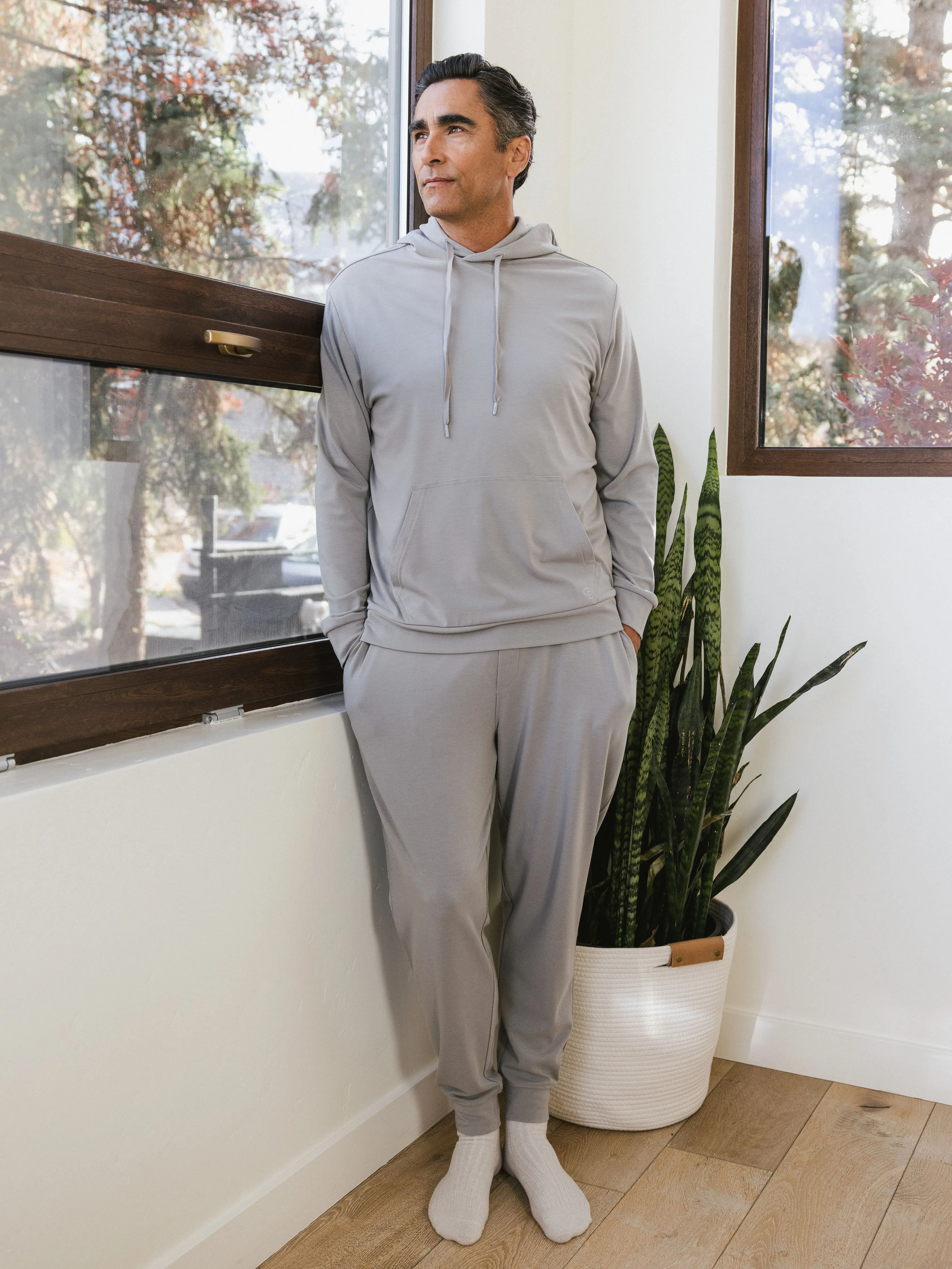 Men's Brushed Bamboo Hoodie