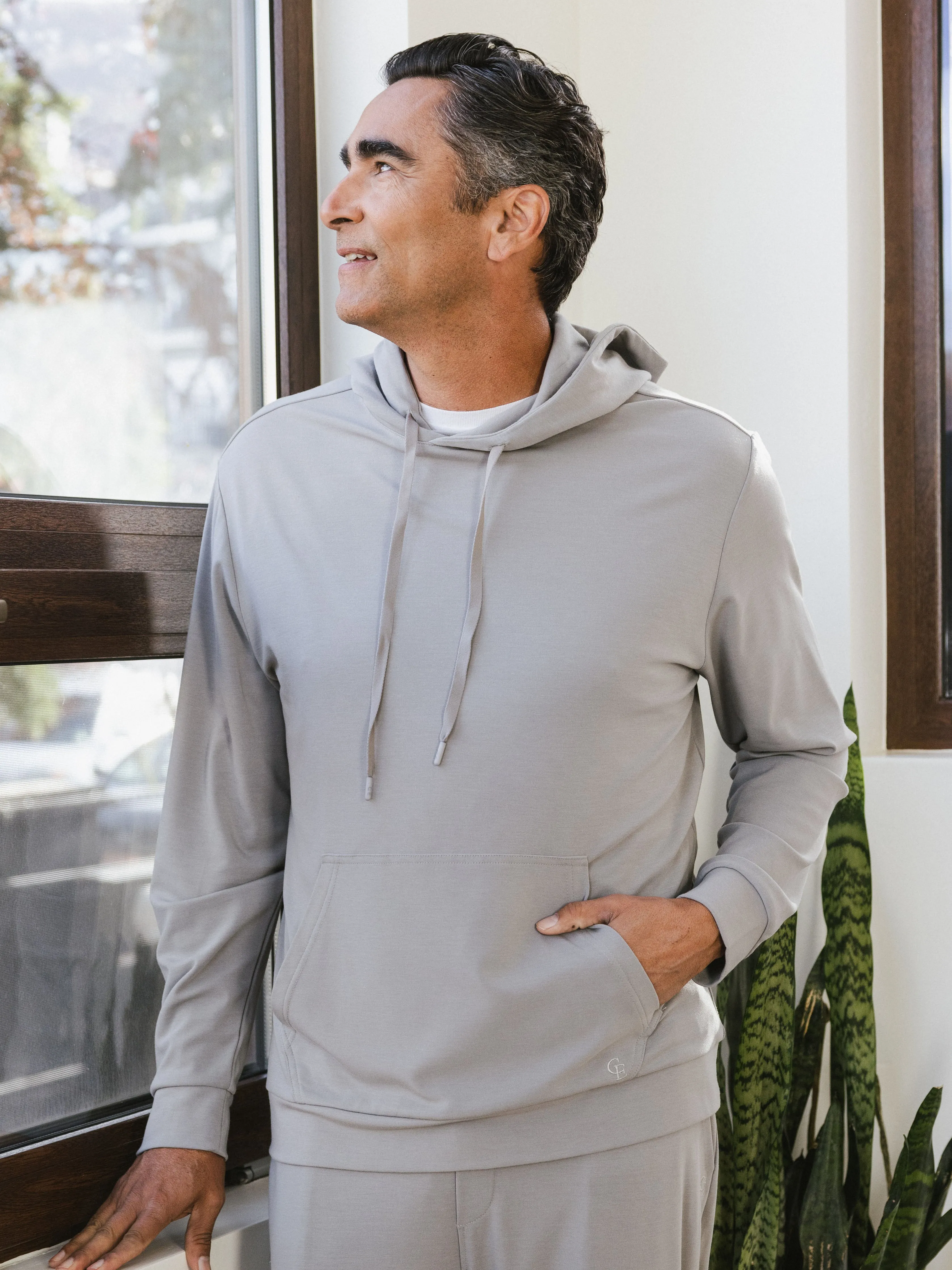 Men's Brushed Bamboo Hoodie