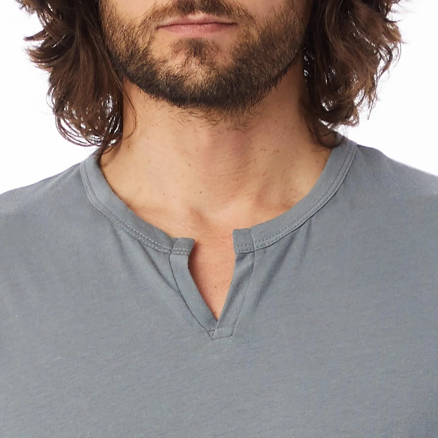 Moroccan Organic Cotton Tee (Ocean)