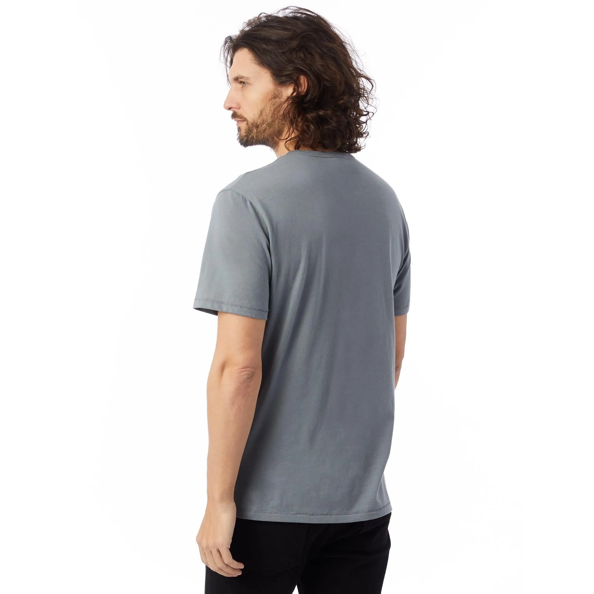Moroccan Organic Cotton Tee (Ocean)