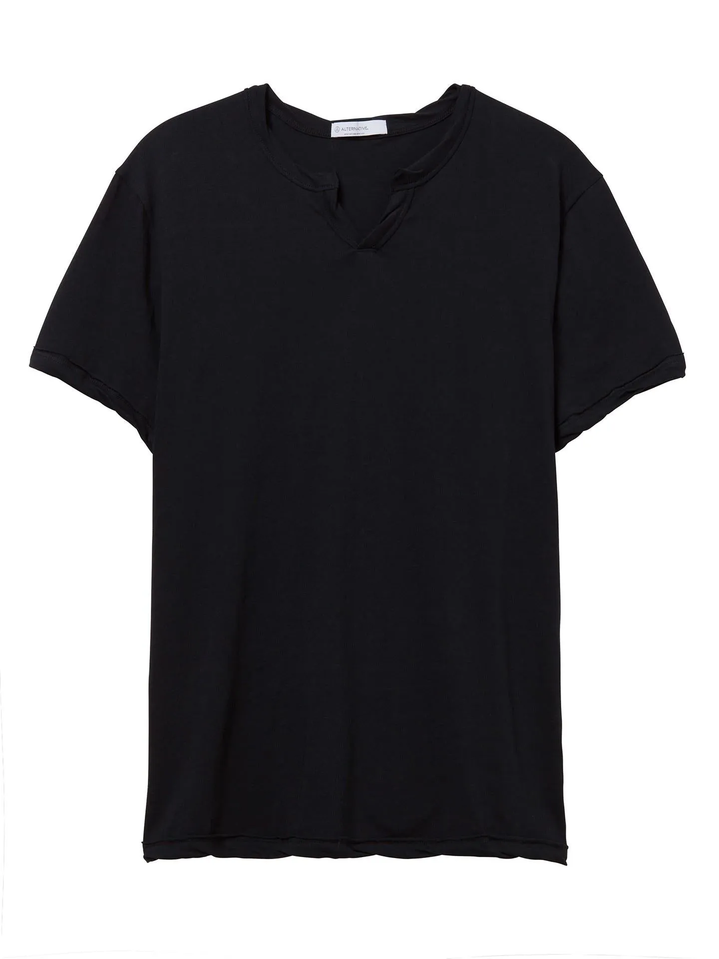 moroccan organic tee (black)