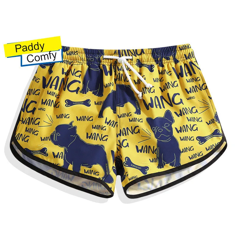 Quick Dry Loose Couples Beach Shorts