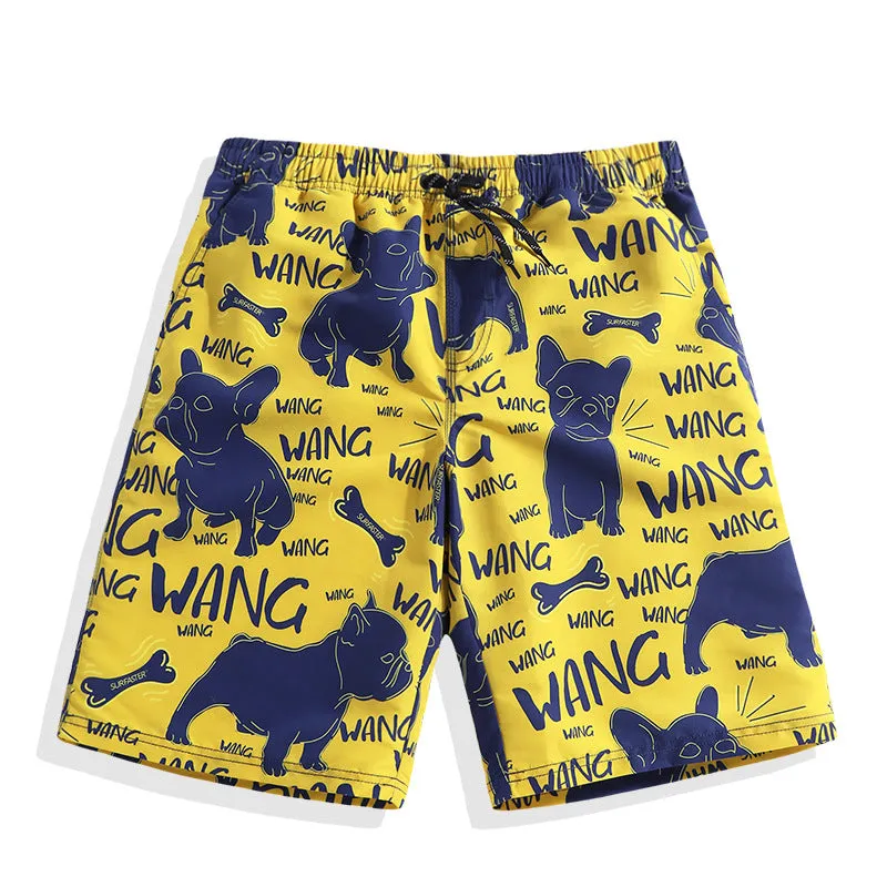 Quick Dry Loose Couples Beach Shorts