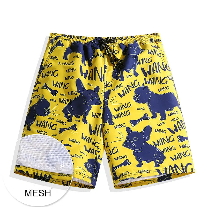 Quick Dry Loose Couples Beach Shorts