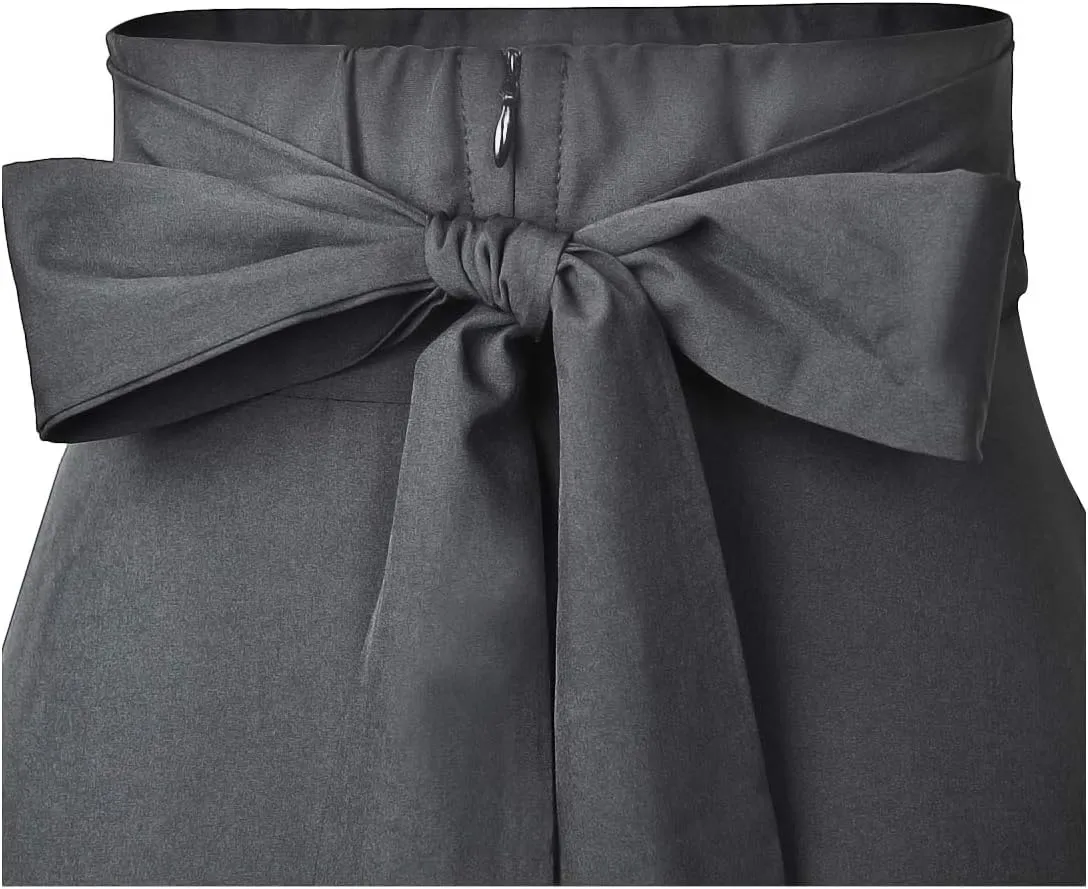 RANPHEE Women's Ankle Length High Waist A-line Flowy Long Maxi Skirt with Pockets