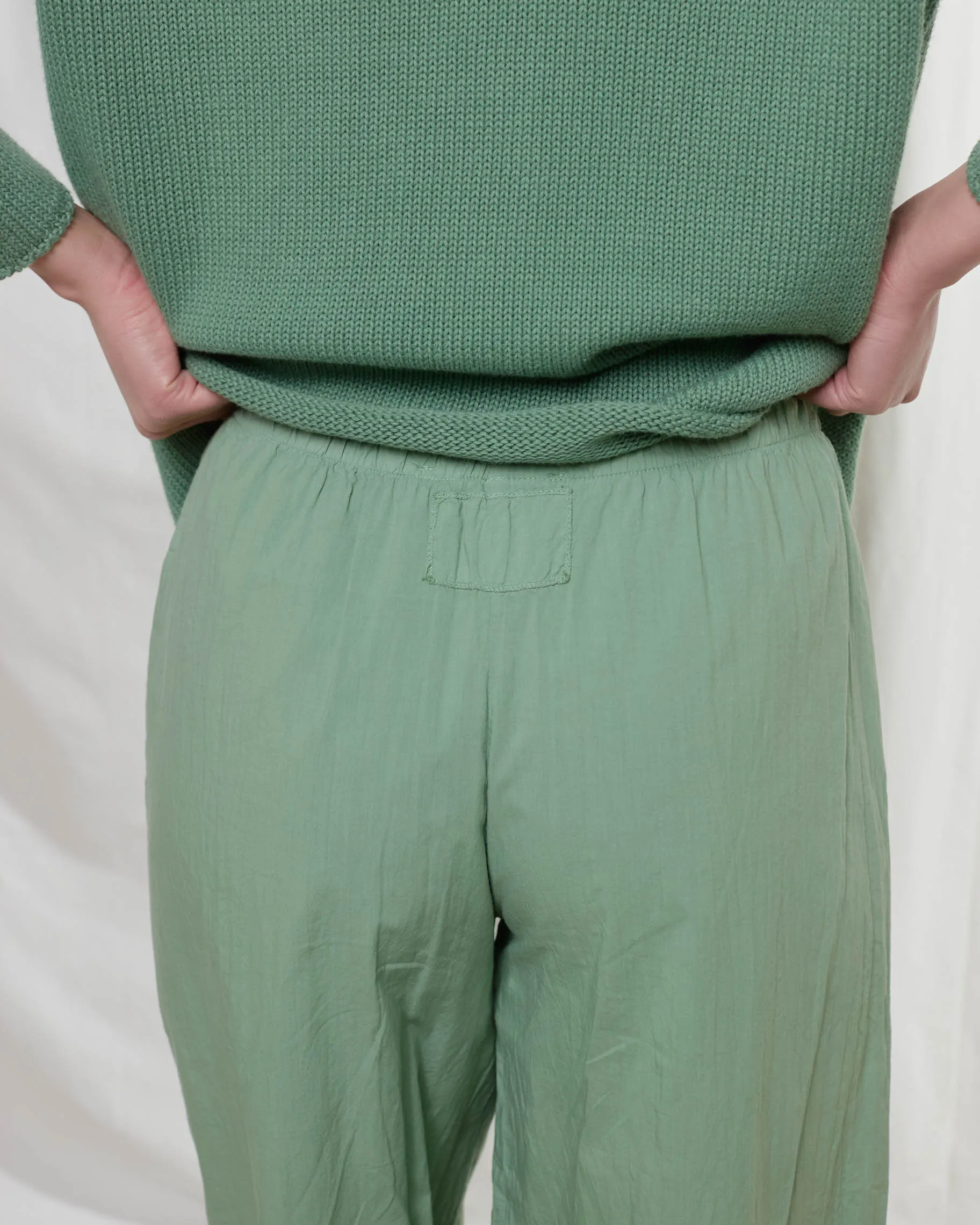 rialto48 Cotton Trousers in Blue Denim