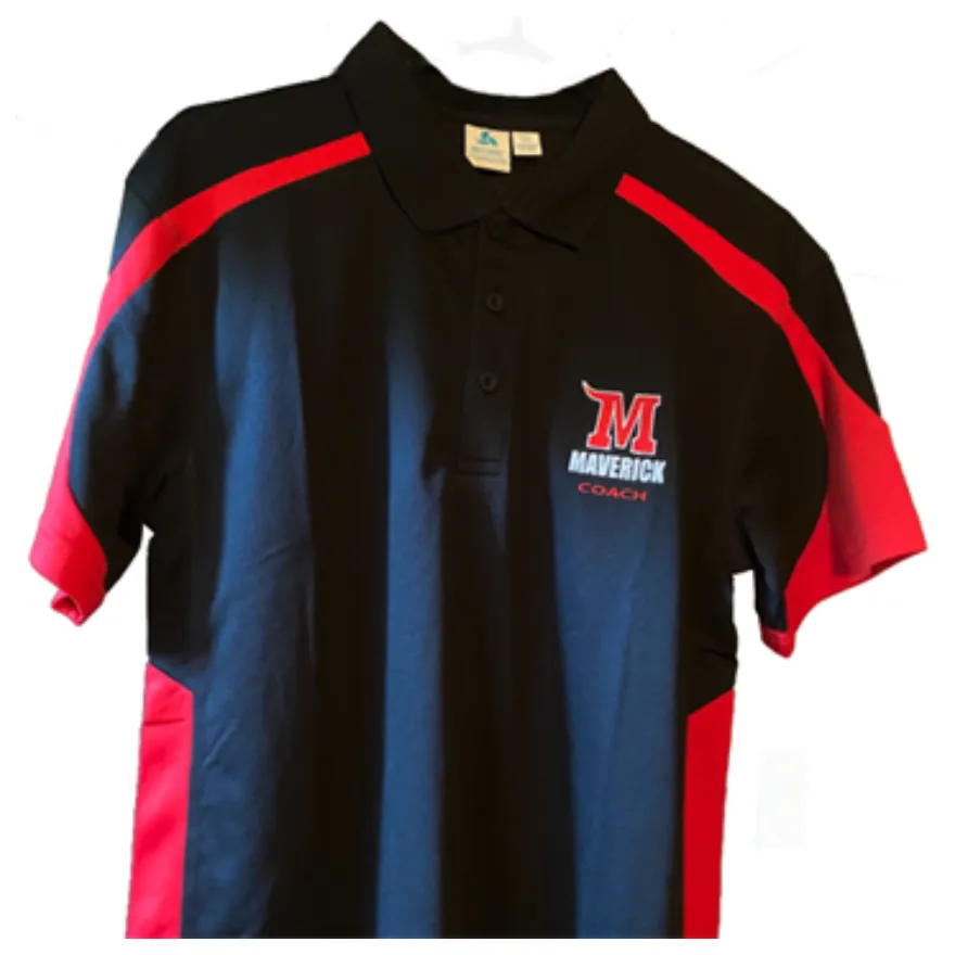 SALE: Coach Polo Black/Red