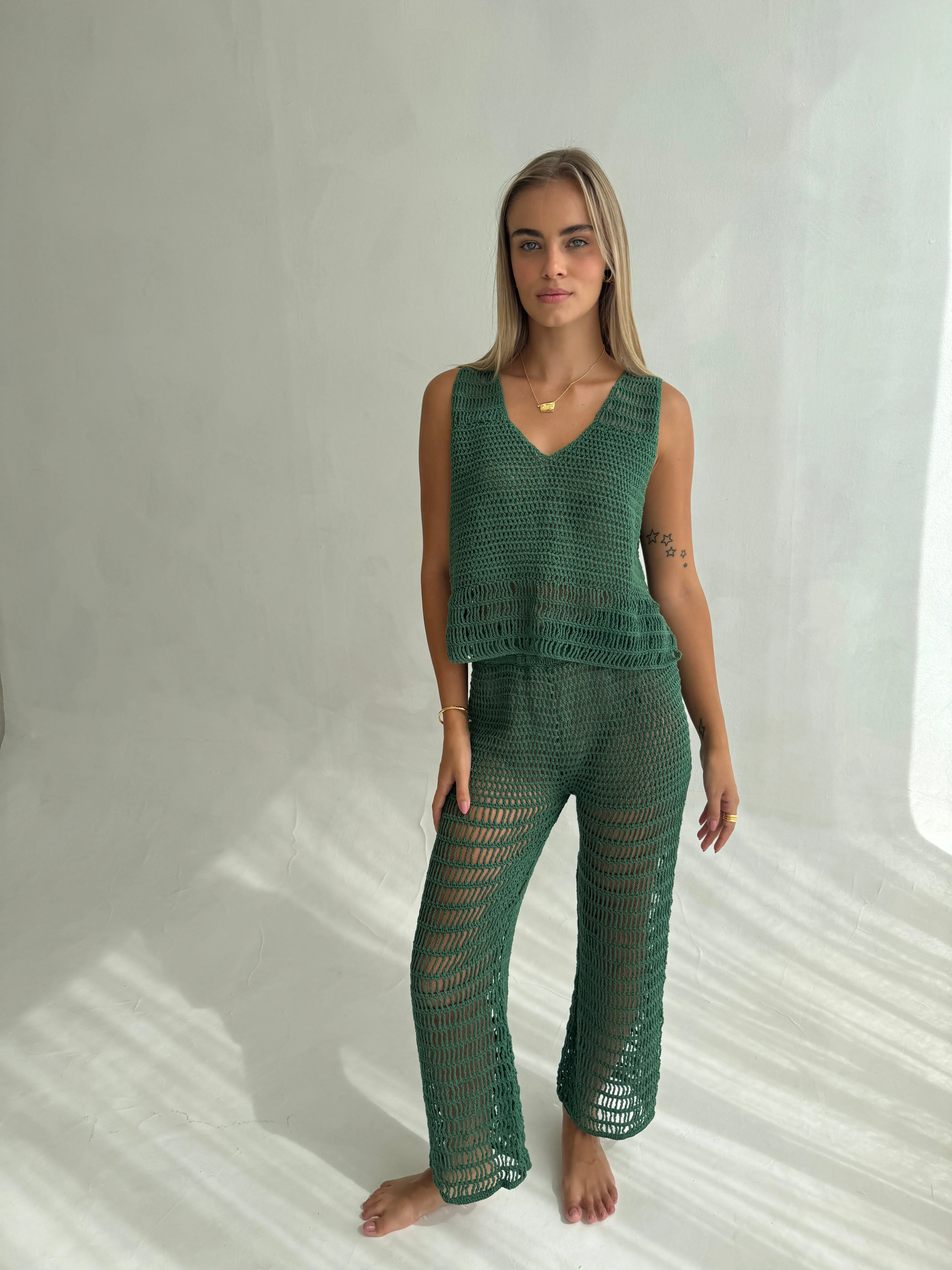 SUMMER RAIN PANT - GREEN