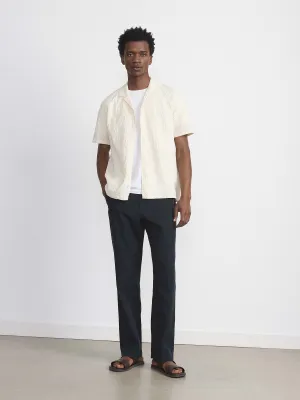 The Joey Straight Canvas Pant in Navy